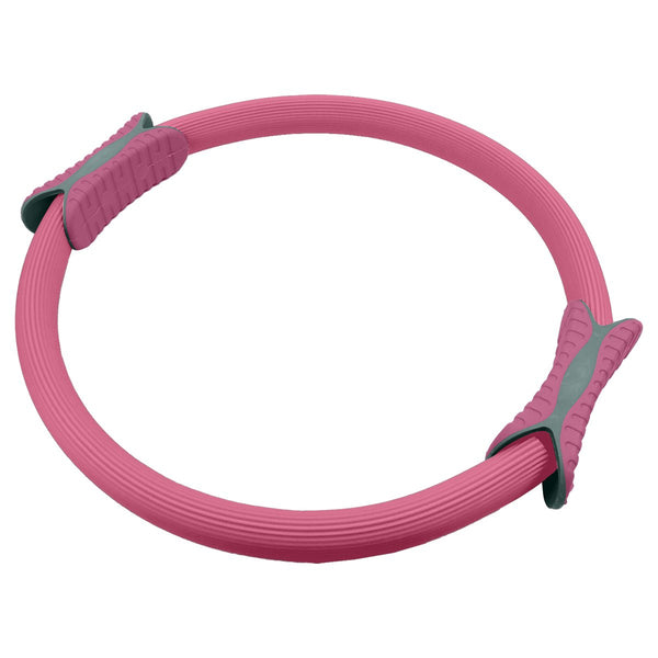 Powertrain Pilates Ring Band Yoga Home Workout Exercise Band Pink Powertrain