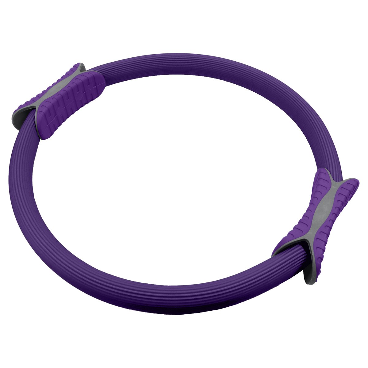 Powertrain Pilates Ring Band Yoga Home Workout Exercise Band Purple Powertrain