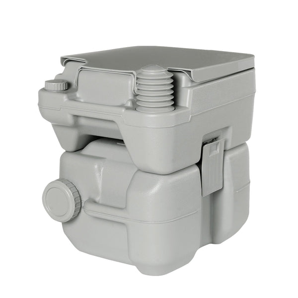 Wallaroo 20l Camping Portable Toilet Press Flush Pump Wallaroo