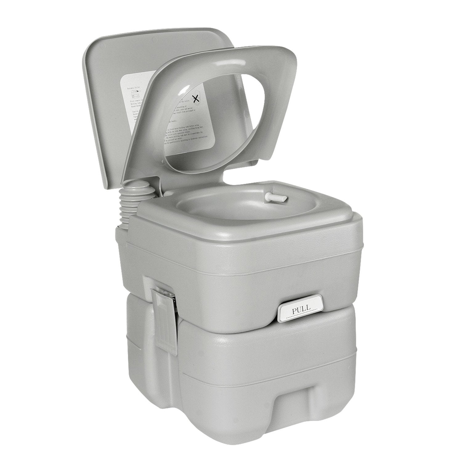 Wallaroo 20l Camping Portable Toilet Press Flush Pump Wallaroo