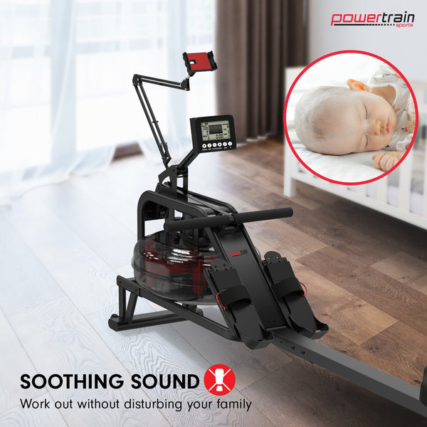 Powertrain 13L Water Resistance Rowing Machine Rower Powertrain