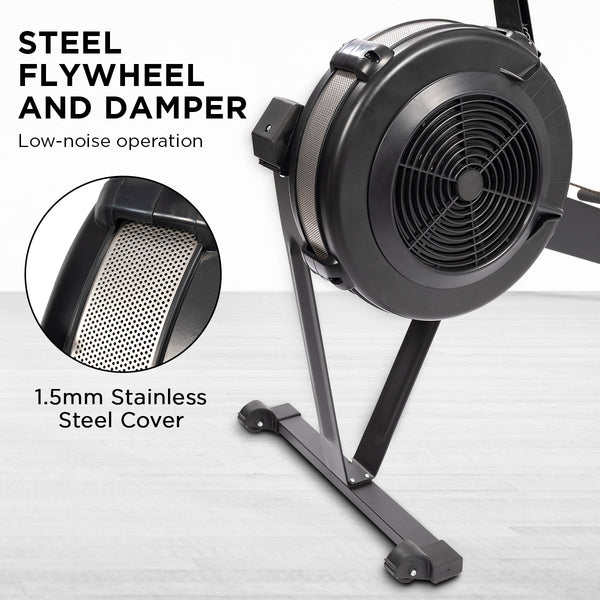 Powertrain Air Rowing Machine Resistance Rower for Home Gym Cardio Powertrain