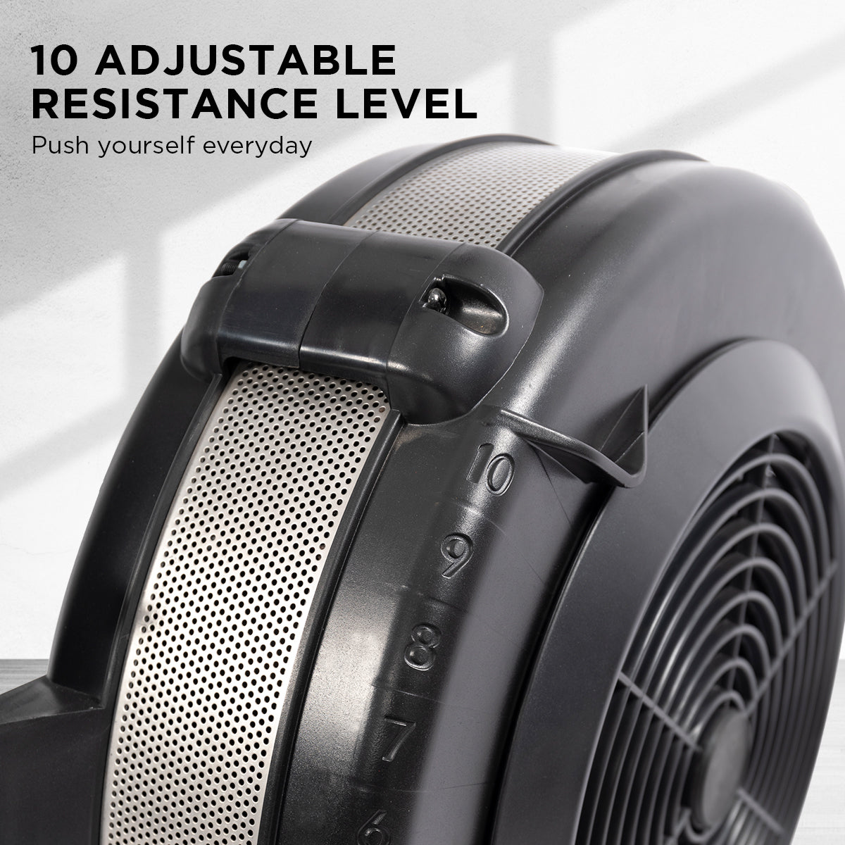 Powertrain Air Rowing Machine Resistance Rower for Home Gym Cardio Powertrain