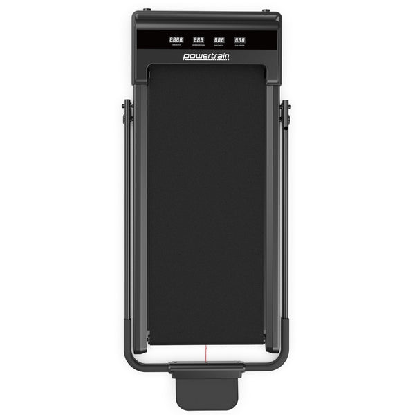 Powertrain K500 Walking Pad Treadmill 2 in 1 Foldable Walking & Running Machine w/2.5HP Motor Dual LED Displays 2 Level Awezingly