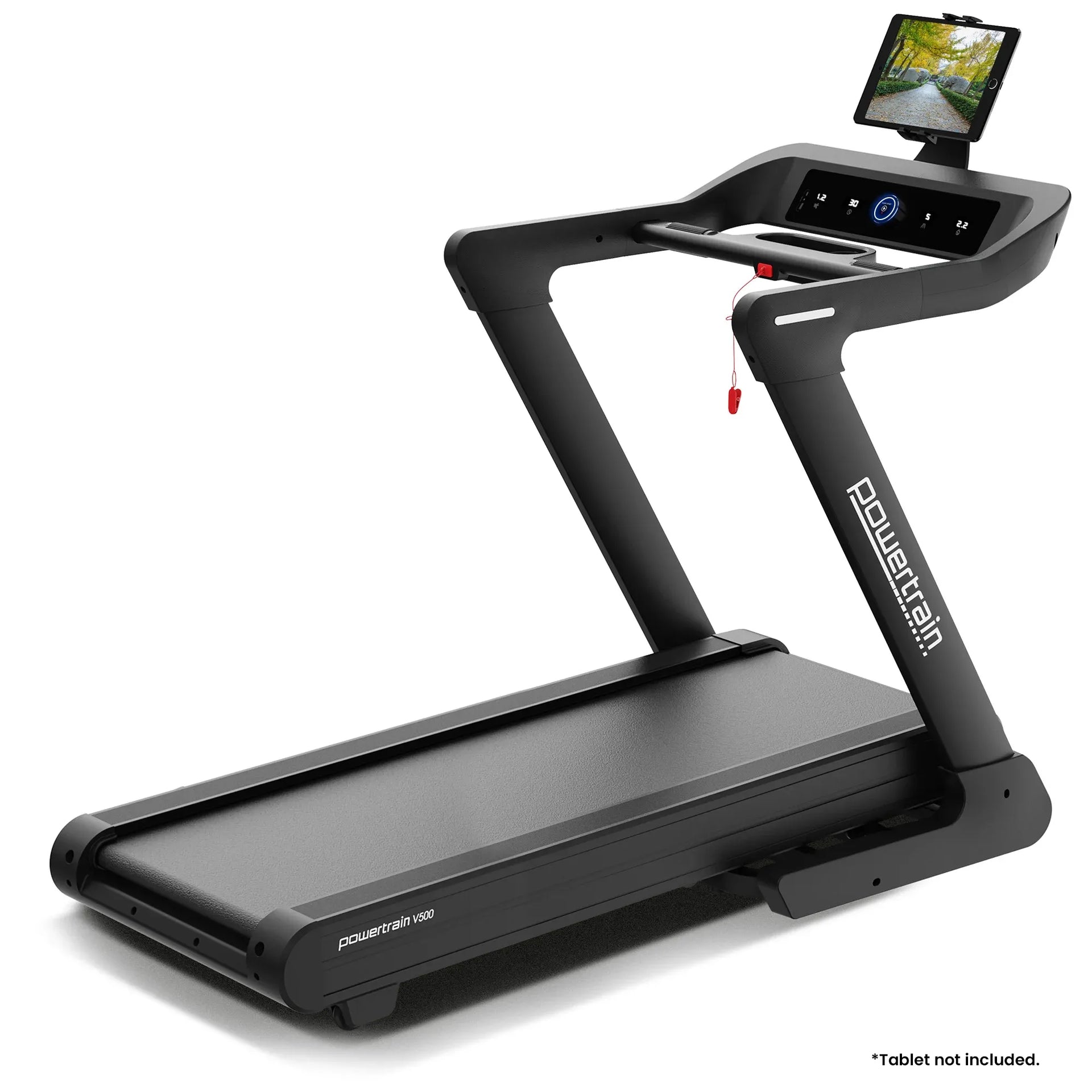 Powertrain V500 3hp Foldable Treadmill Cardio Running Automatic Incline Machine Powertrain