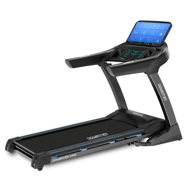 Powertrain V1100 Treadmill with Wifi Touch Screen & Incline Awezingly