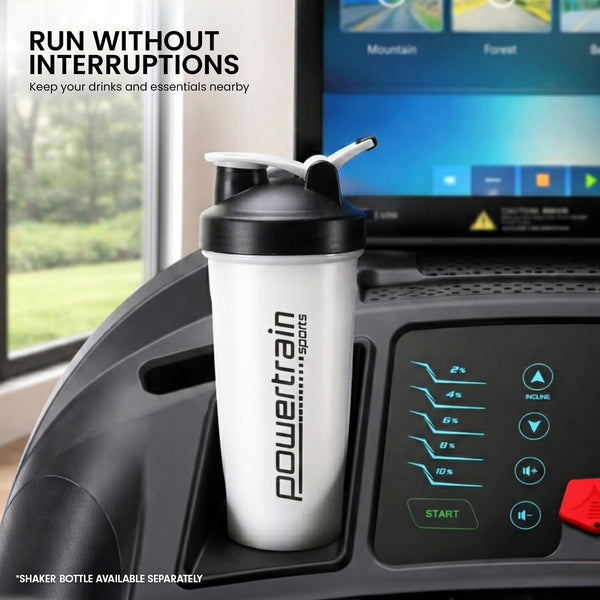 Powertrain V1100 Treadmill with Wifi Touch Screen & Incline Awezingly