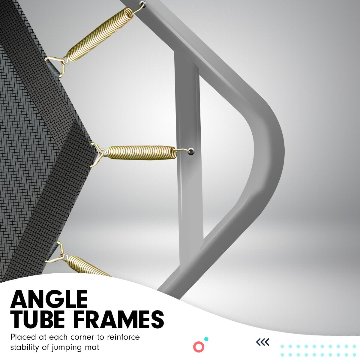 Kahuna 8ft X 11ft Outdoor Rectangular Orange Trampoline With Safety Enclosure And Basketball Hoop Set. Kahuna