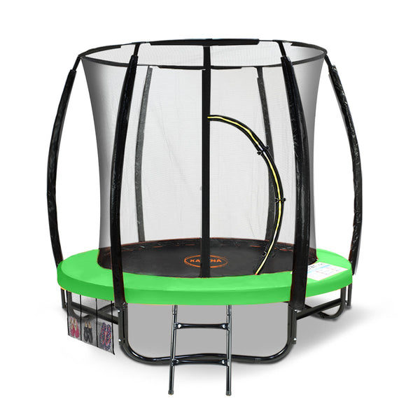 Kahuna 6ft Outdoor Round Green Trampoline Safety Enclosure Kahuna