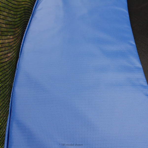 Kahuna 16ft Trampoline Free Ladder Spring Mat Net Safety Pad Cover Round Enclosure - Blue Kahuna
