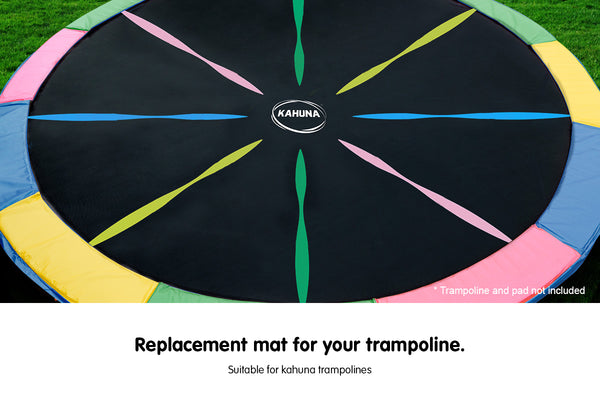 Kahuna 12ft Trampoline Replacement Spring Mat - Rainbow Kahuna