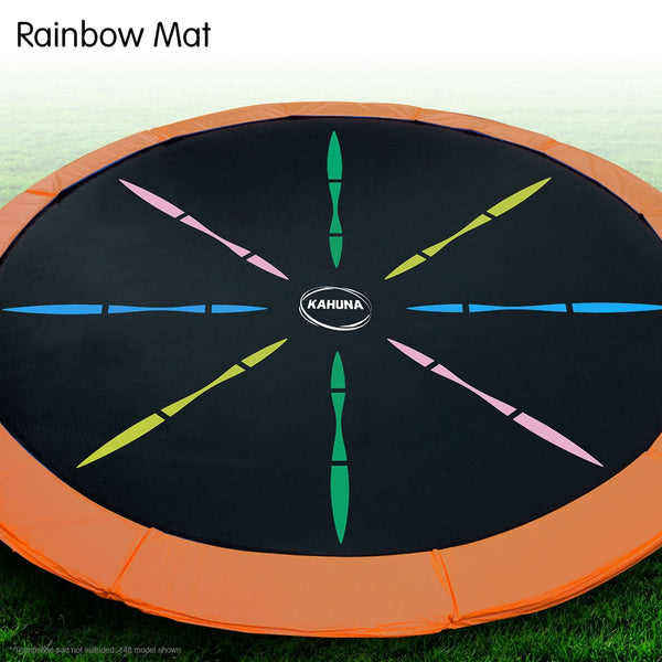 Kahuna 16ft Trampoline Replacement Spring Mat - Rainbow Kahuna