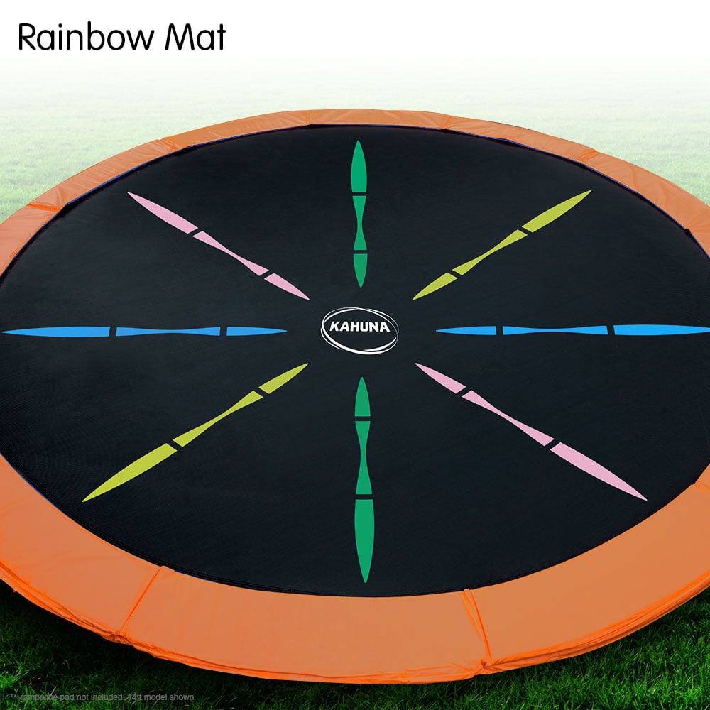 Kahuna 6ft Rainbow Trampoline Replacement Spring Mat Kahuna
