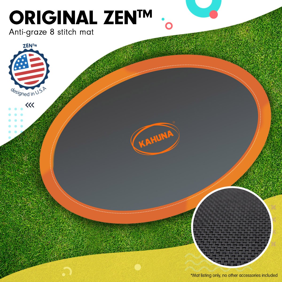 Kahuna Oval Replacement Trampoline Mat - 8ft x 14ft Kahuna