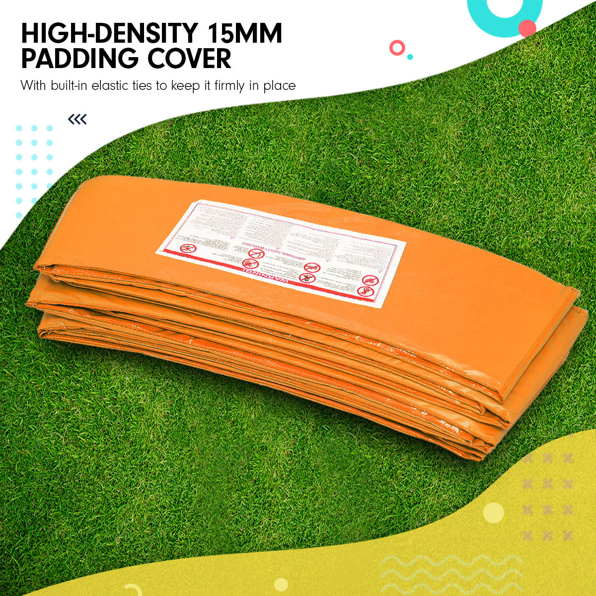 Kahuna Replacement Oval Trampoline Pad / Spring Cover Kahuna