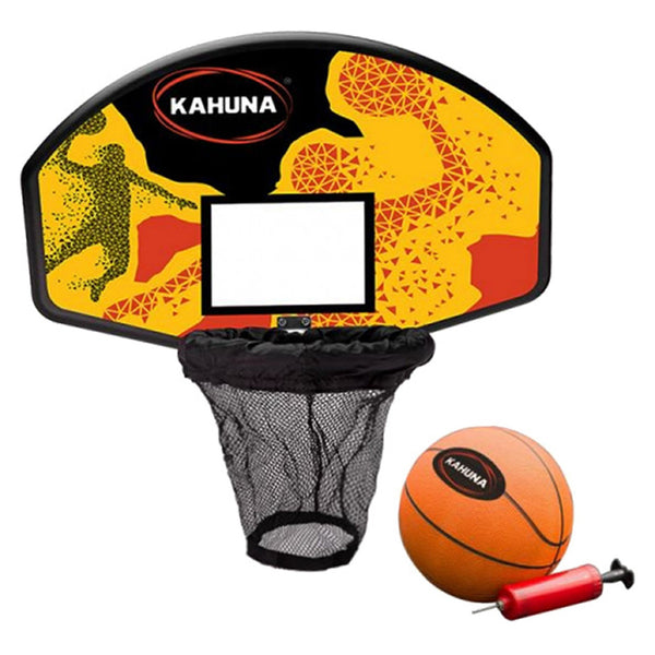 Kahuna Trampoline Basketball Ring Set with Mini Ball and Pump Kahuna