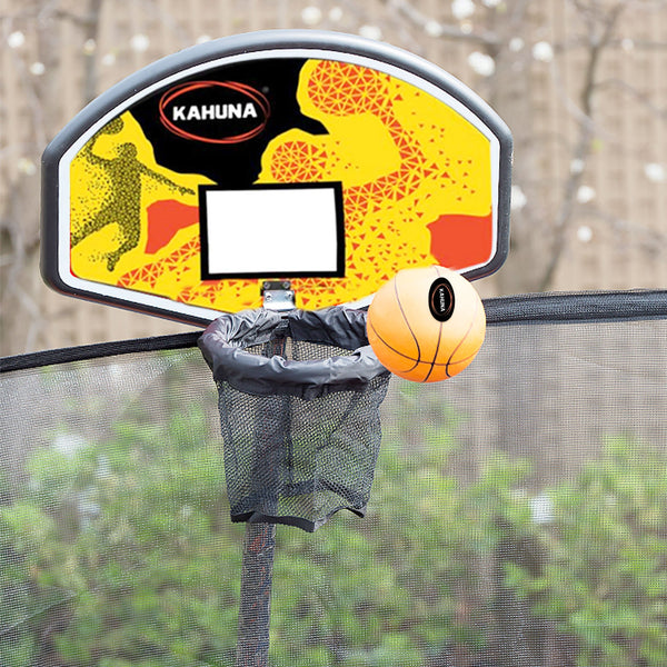 Kahuna Trampoline Basketball Ring Set with Mini Ball and Pump Kahuna