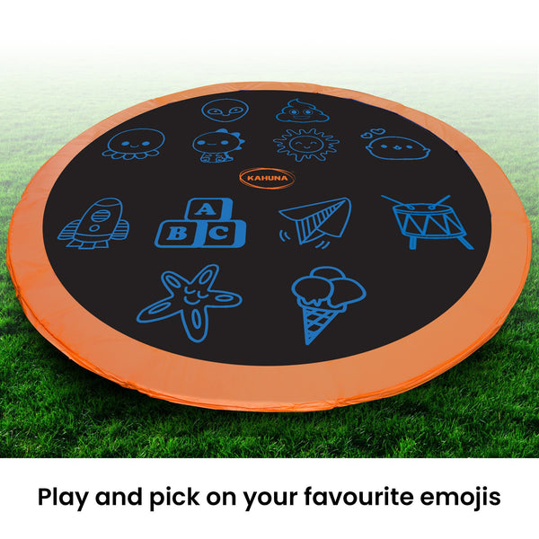 Kahuna 10ft Replacement Trampoline Jumping Mat - Emoji Kahuna