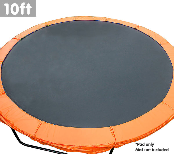 Kahuna 10ft Trampoline Replacement Pad Round - Orange Kahuna