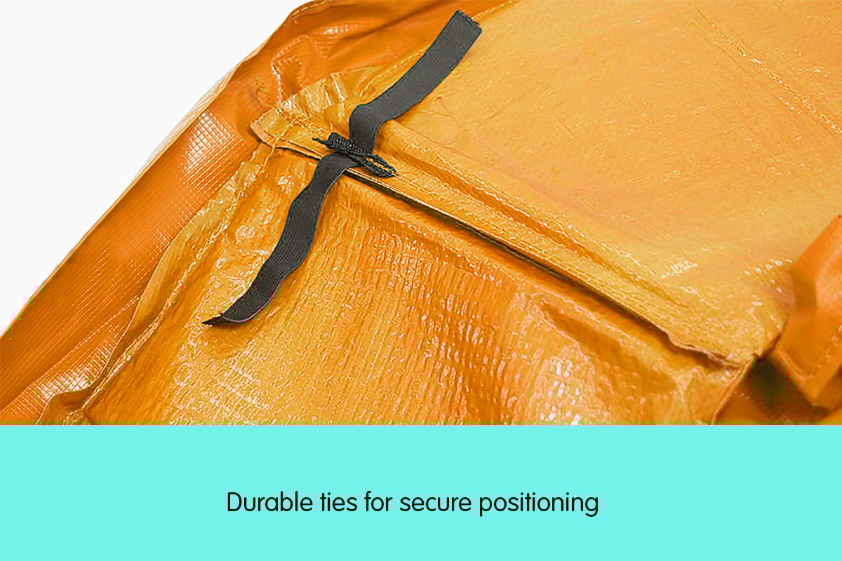 Kahuna 16ft Trampoline Replacement Pad Round - Orange Kahuna