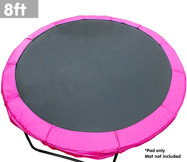 Kahuna 8ft Trampoline Replacement Pad Round - Pink Kahuna