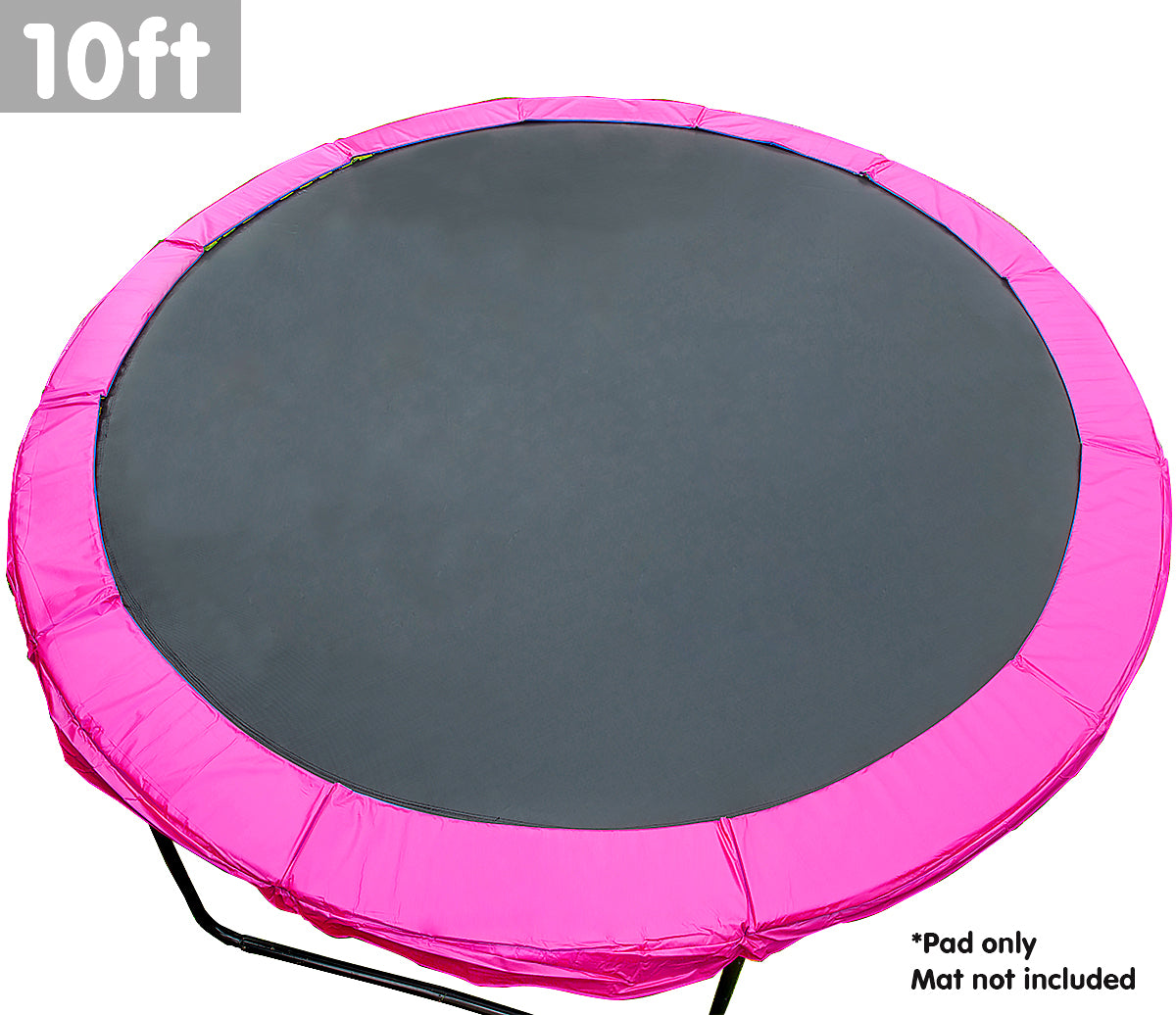 Kahuna 10ft Trampoline Replacement Pad Round - Pink Kahuna