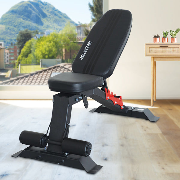 Powertrain Home Gym Adjustable Dumbbell Bench Powertrain