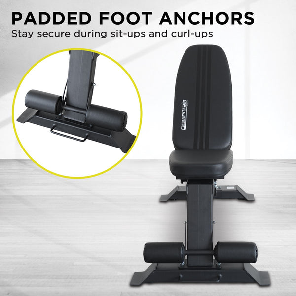 Powertrain Home Gym Adjustable Dumbbell Bench Powertrain