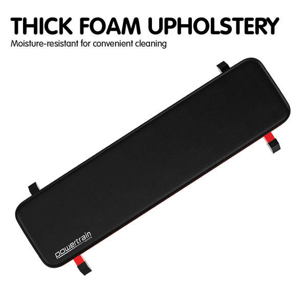 Powertrain Height-Adjustable Exercise Home Gym Flat Weight Bench Powertrain