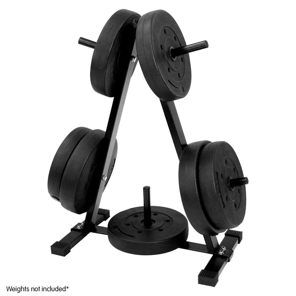 Powertrain Weight Plates Storage Home Gym Rack Powertrain