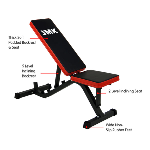 Powertrain Adjustable Incline Decline Home Gym Bench Powertrain
