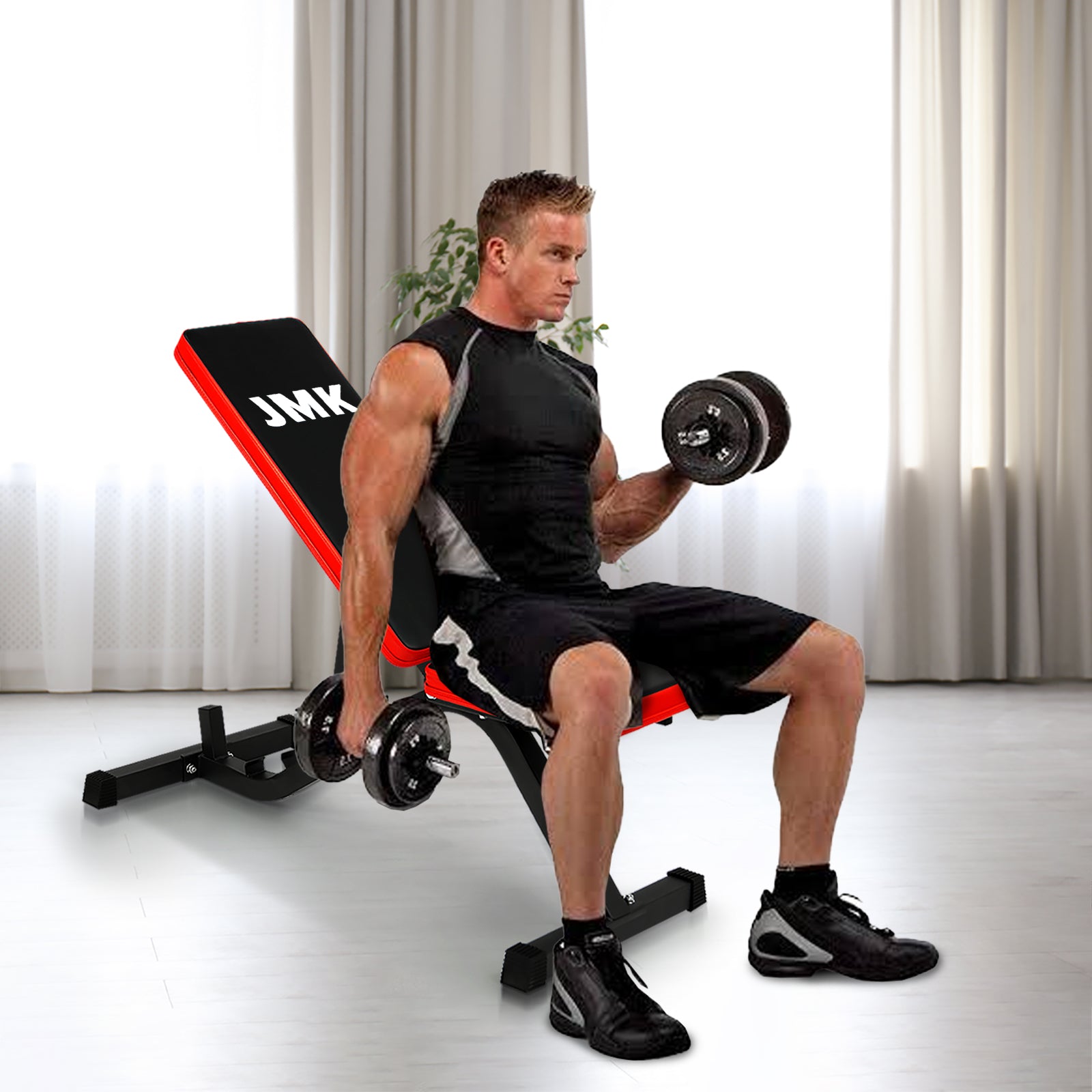 Powertrain Adjustable Incline Decline Home Gym Bench Powertrain