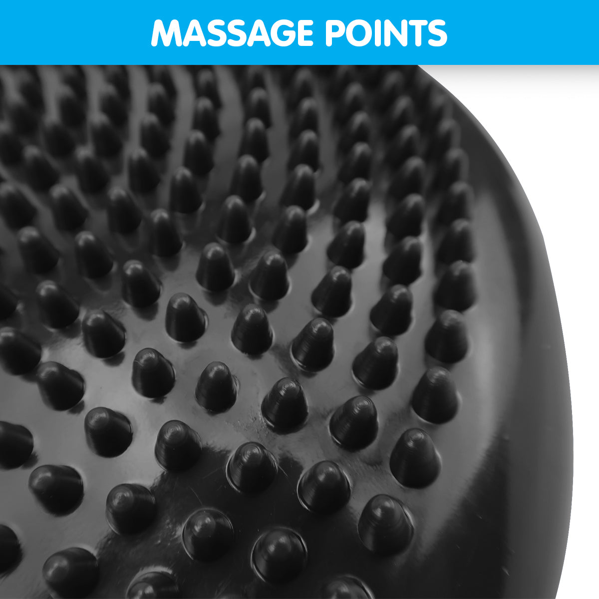 Powertrain Yoga Stability Disc Home Gym Pilates Balance Trainer Black Kahuna