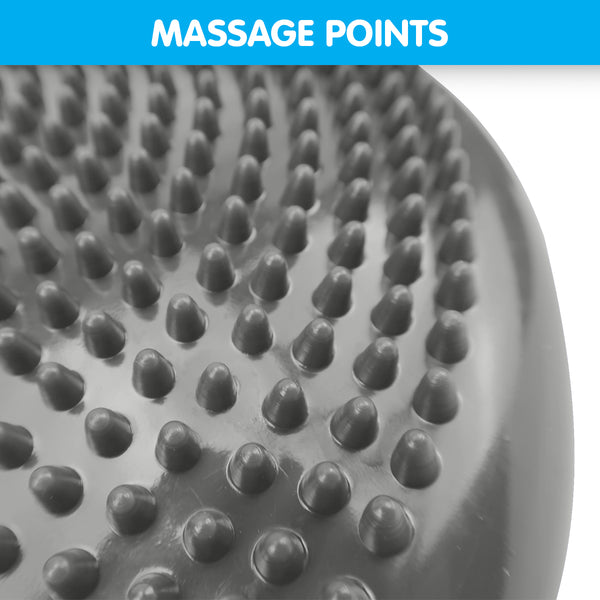 Powertrain Yoga Stability Disc Home Gym Pilates Balance Trainer - Grey Powertrain