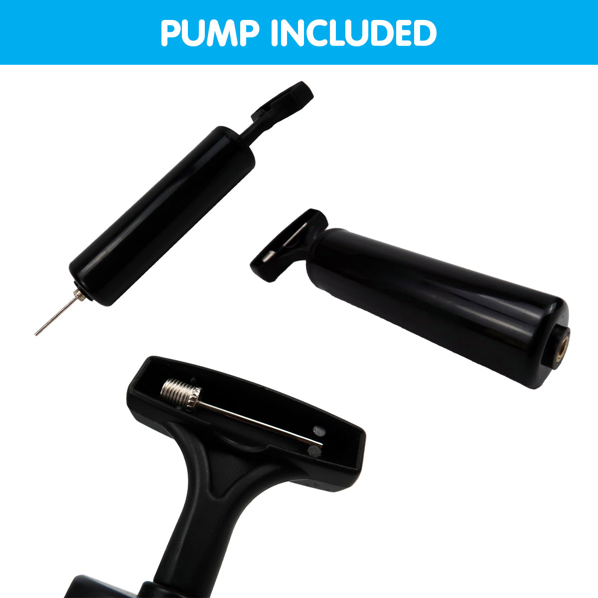 Powertrain Yoga Stability Disc w/ Pump Home Gym Pilate Balance Trainer - Purple Powertrain