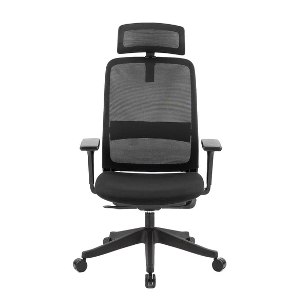 Carlie High Back Molded Foam Seat Ergonomic Office Chair In Black Does Not Apply