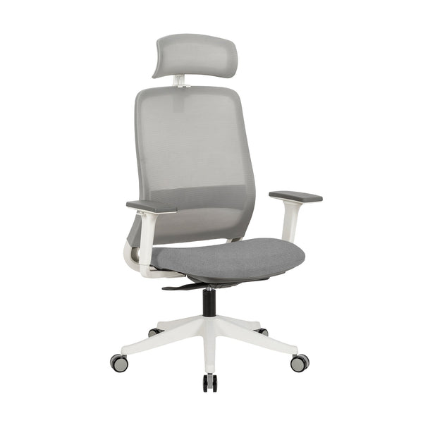 Carlie High Back Molded Foam Seat Ergonomic Office Chair In Grey Does Not Apply