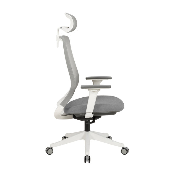 Carlie High Back Molded Foam Seat Ergonomic Office Chair In Grey Does Not Apply