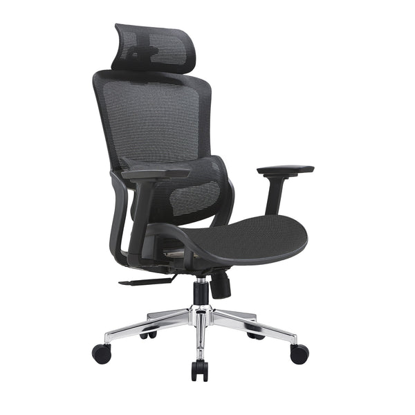 Elena High Back Full Mesh Ergonomic Office Chair In Black Does Not Apply