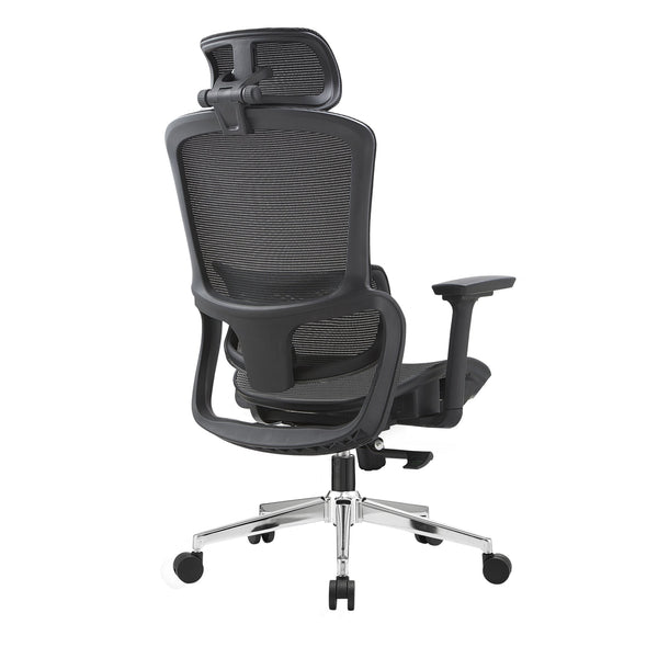 Elena High Back Full Mesh Ergonomic Office Chair In Black Does Not Apply