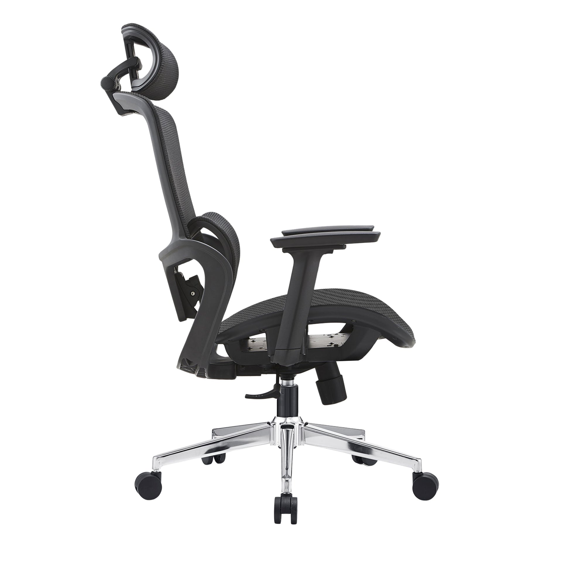 Elena High Back Full Mesh Ergonomic Office Chair In Black Does Not Apply