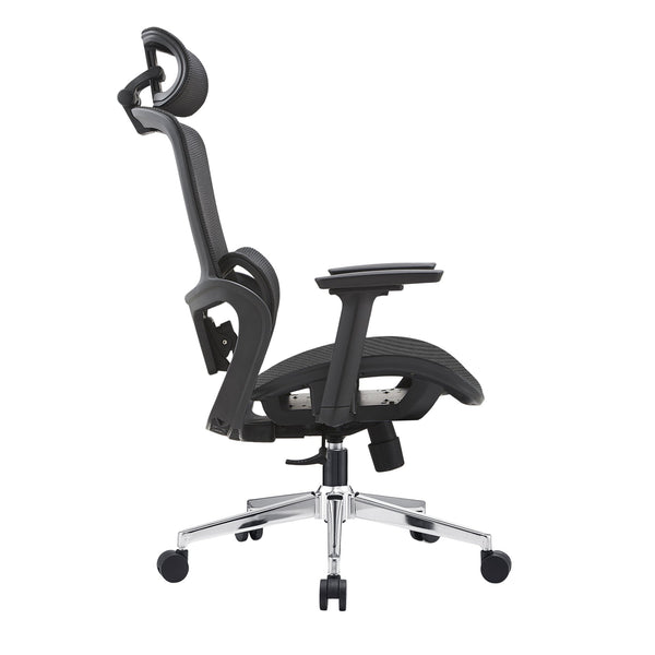 Elena High Back Full Mesh Ergonomic Office Chair In Black Does Not Apply