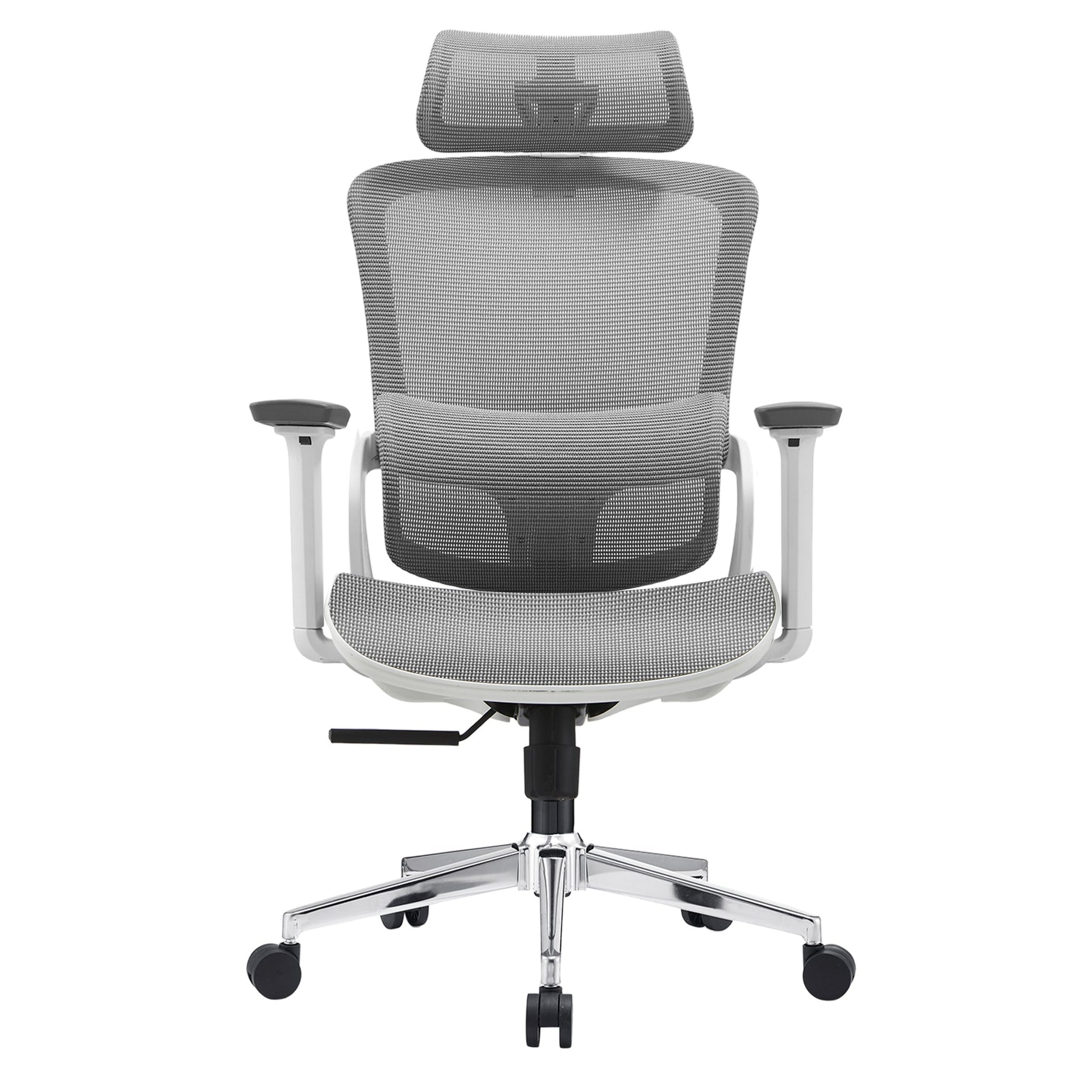 Elena High Back Full Mesh Ergonomic Office Chair In Grey Does Not Apply