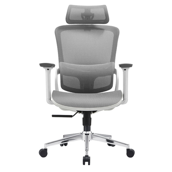 Elena High Back Full Mesh Ergonomic Office Chair In Grey Does Not Apply