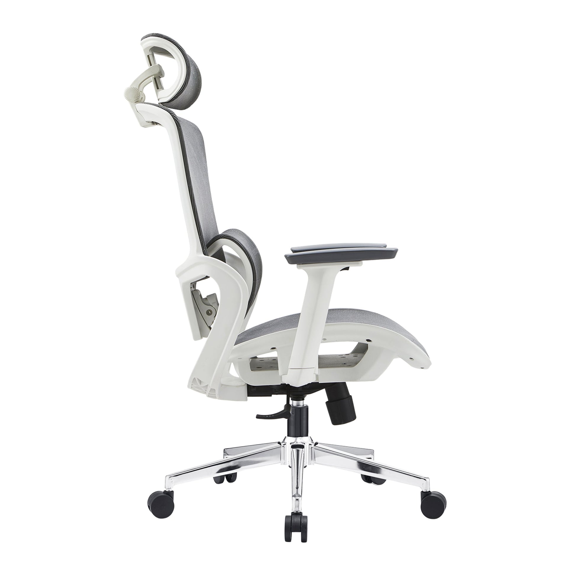 Elena High Back Full Mesh Ergonomic Office Chair In Grey Does Not Apply