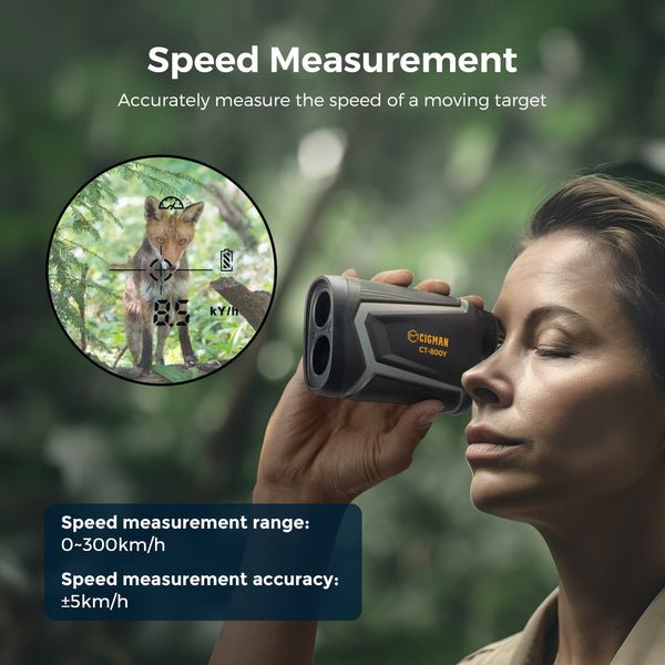 CIGMAN Golf Range Finder 800 Yards Laser Golf Rangefinder with Slope
 CT-800Y Does Not Apply