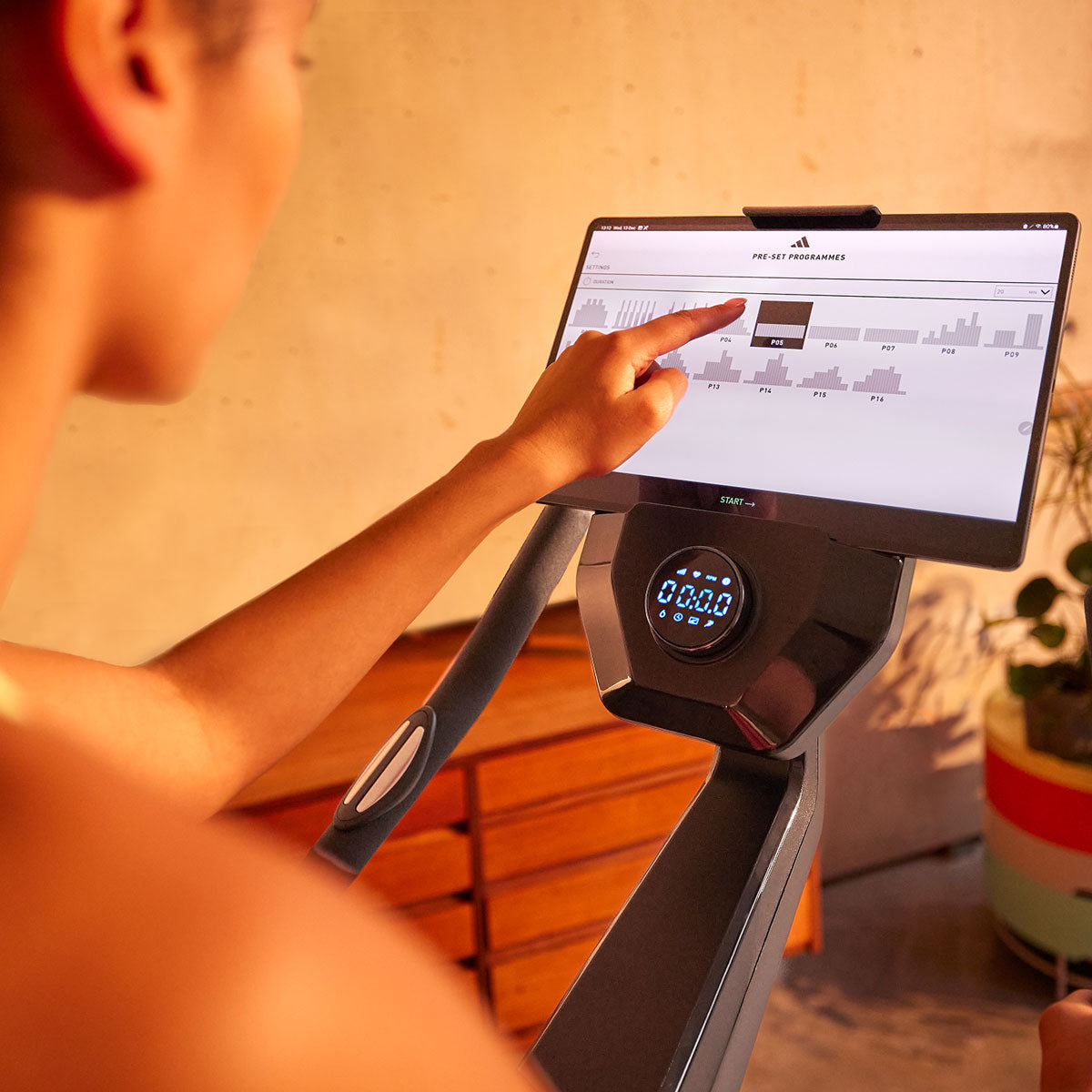 Adidas C-24c Upright Exercise Bike Awezingly