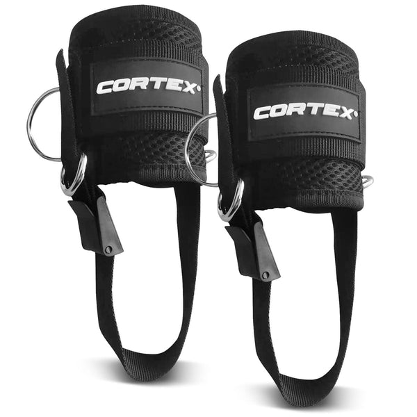 CORTEX Premium Ankle Strap Cuff Cable Pulley Attachment Pair Cortex
