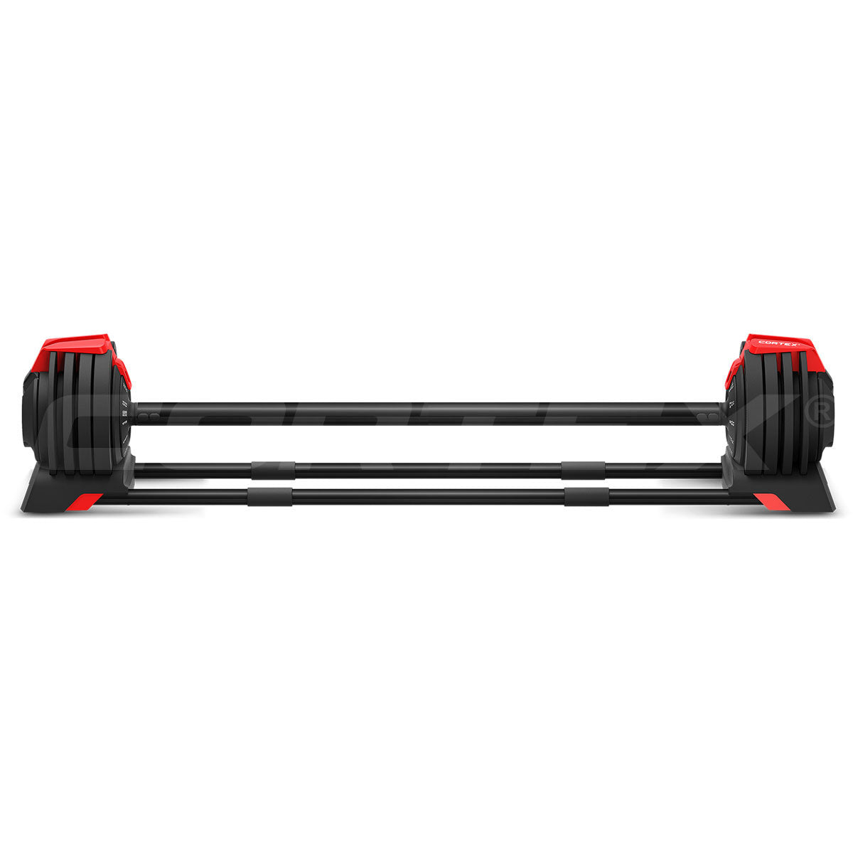 CORTEX Revolock V2 24kg Adjustable Steel Dumbbell Barbell Kettlebell All-in-One (Single) Cortex