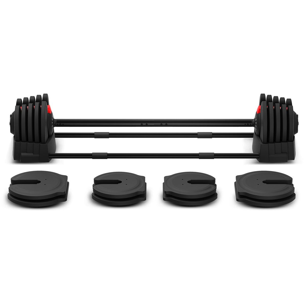 CORTEX Revolock V2 80kg Pair Set Adjustable Steel Dumbbell Barbell All-in-One with Stand Awezingly